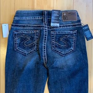 Silver jeans co size 25x 31 Suki jeggings